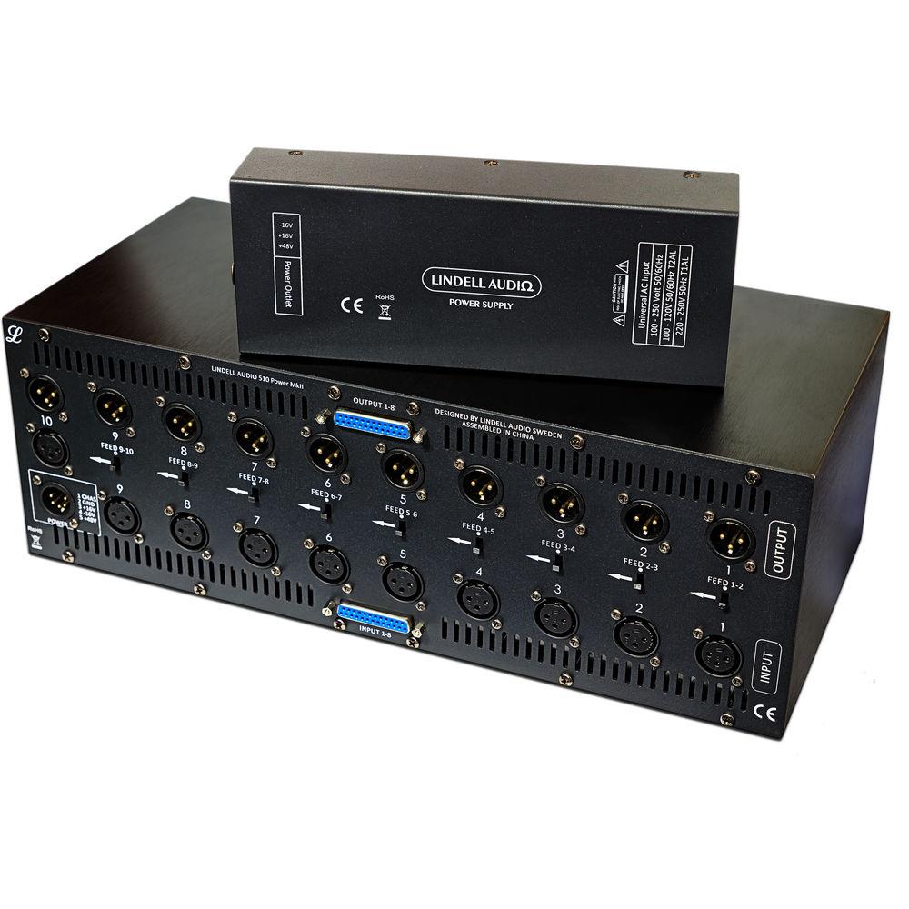 Lindell Audio 510 Power Mk2 - 500 Series Power Rack
