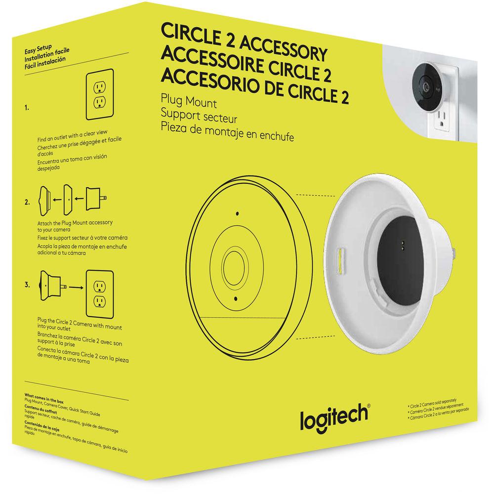 Logitech Plug Mount for Circle 2 Camera