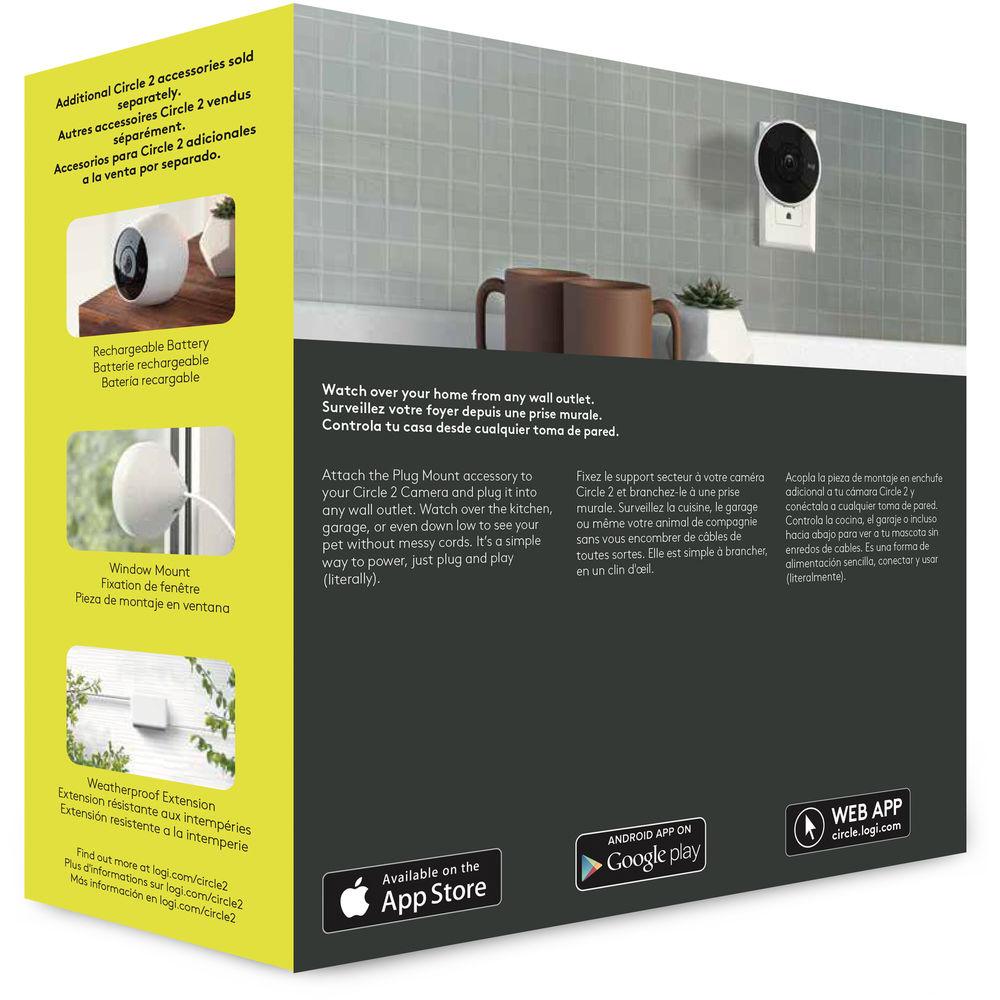 Logitech Plug Mount for Circle 2 Camera