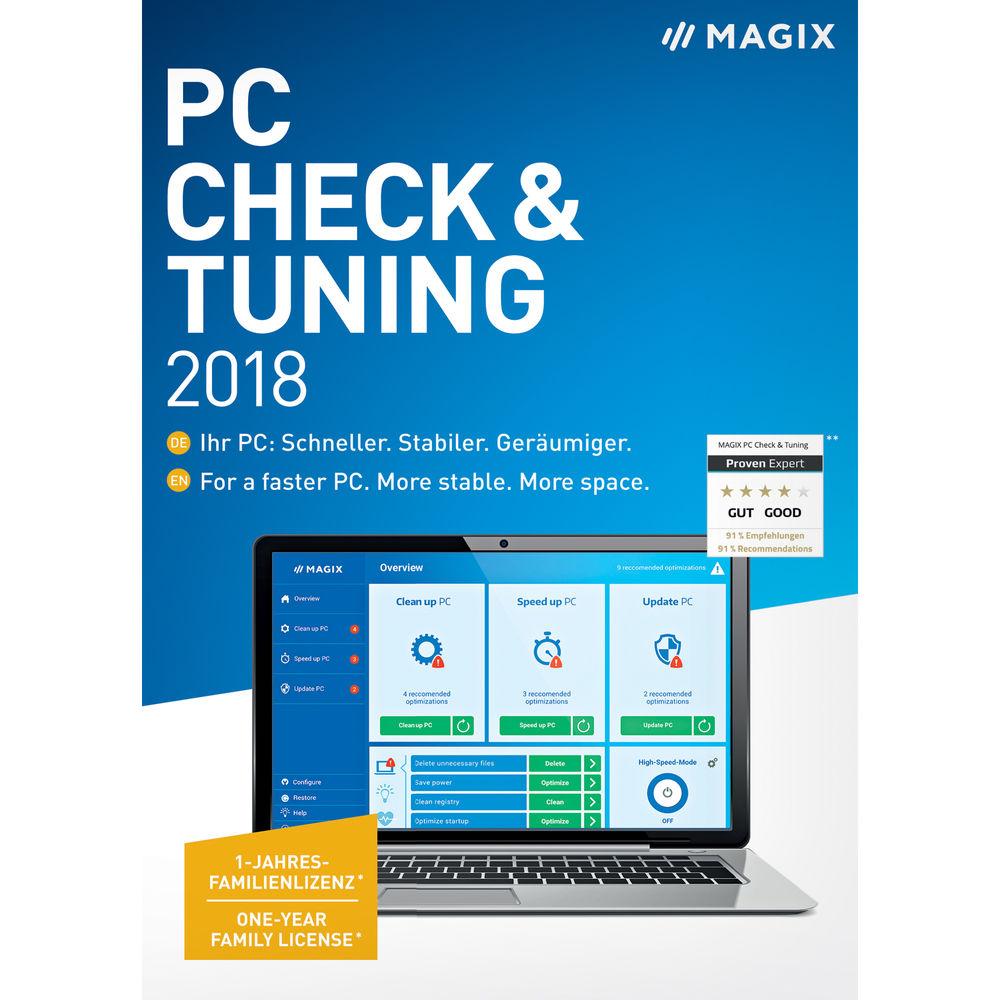 MAGIX Entertainment PC Check and Tuning 2018