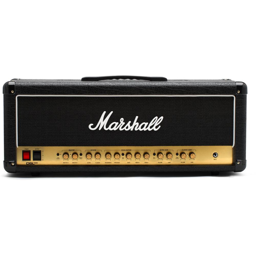 Marshall Amplification DSL100HR - 2-Channel Valve Amplifier Head with Variable Output