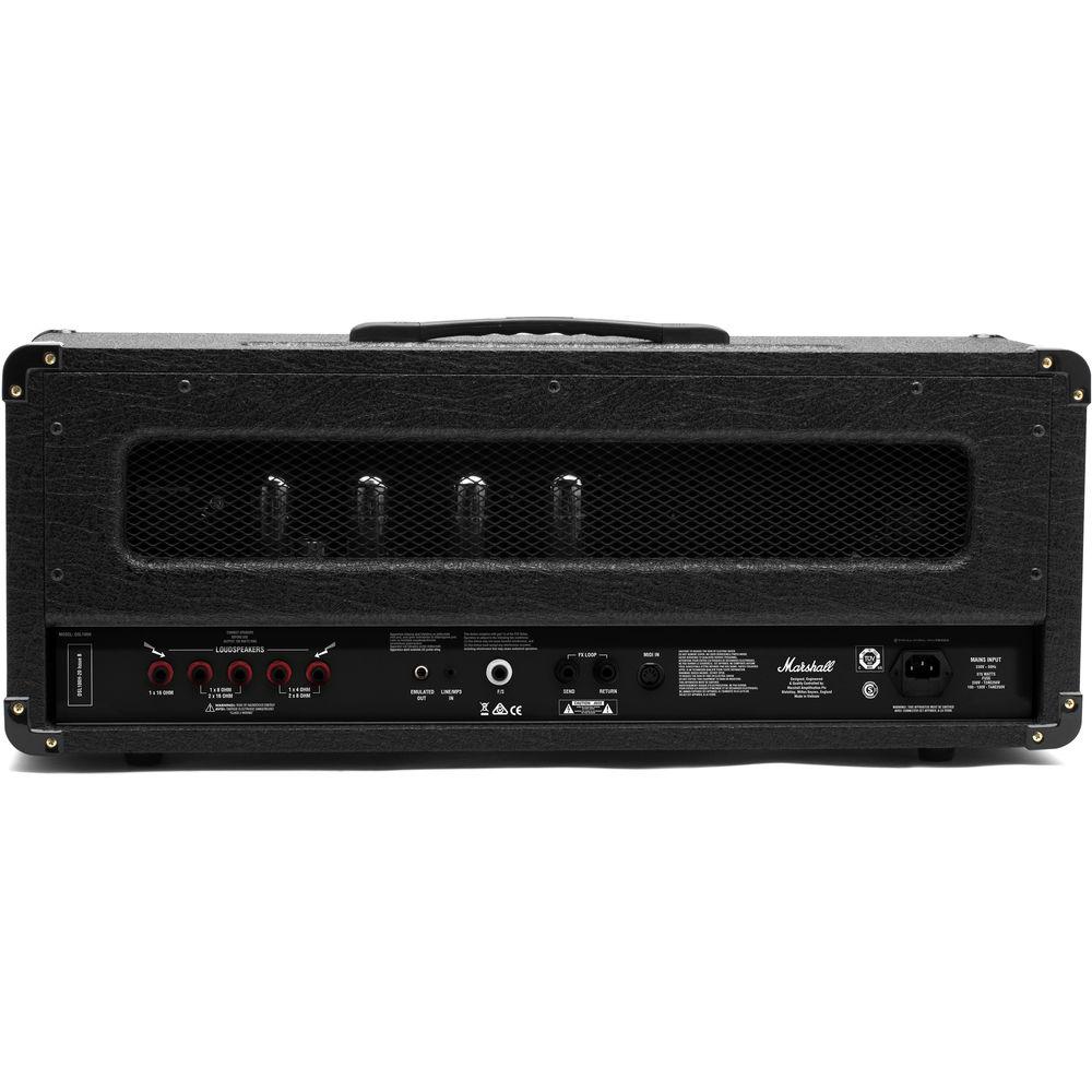 Marshall Amplification DSL100HR - 2-Channel Valve Amplifier Head with Variable Output