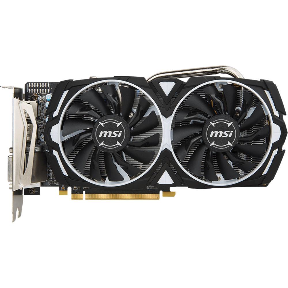 MSI Radeon RX 570 ARMOR 8G OC Graphics Card