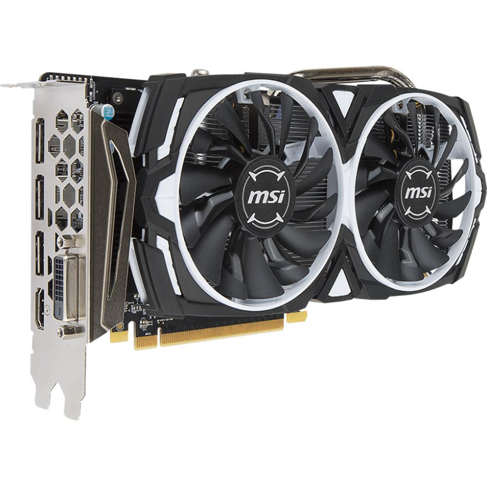 MSI Radeon RX 570 ARMOR 8G OC Graphics Card
