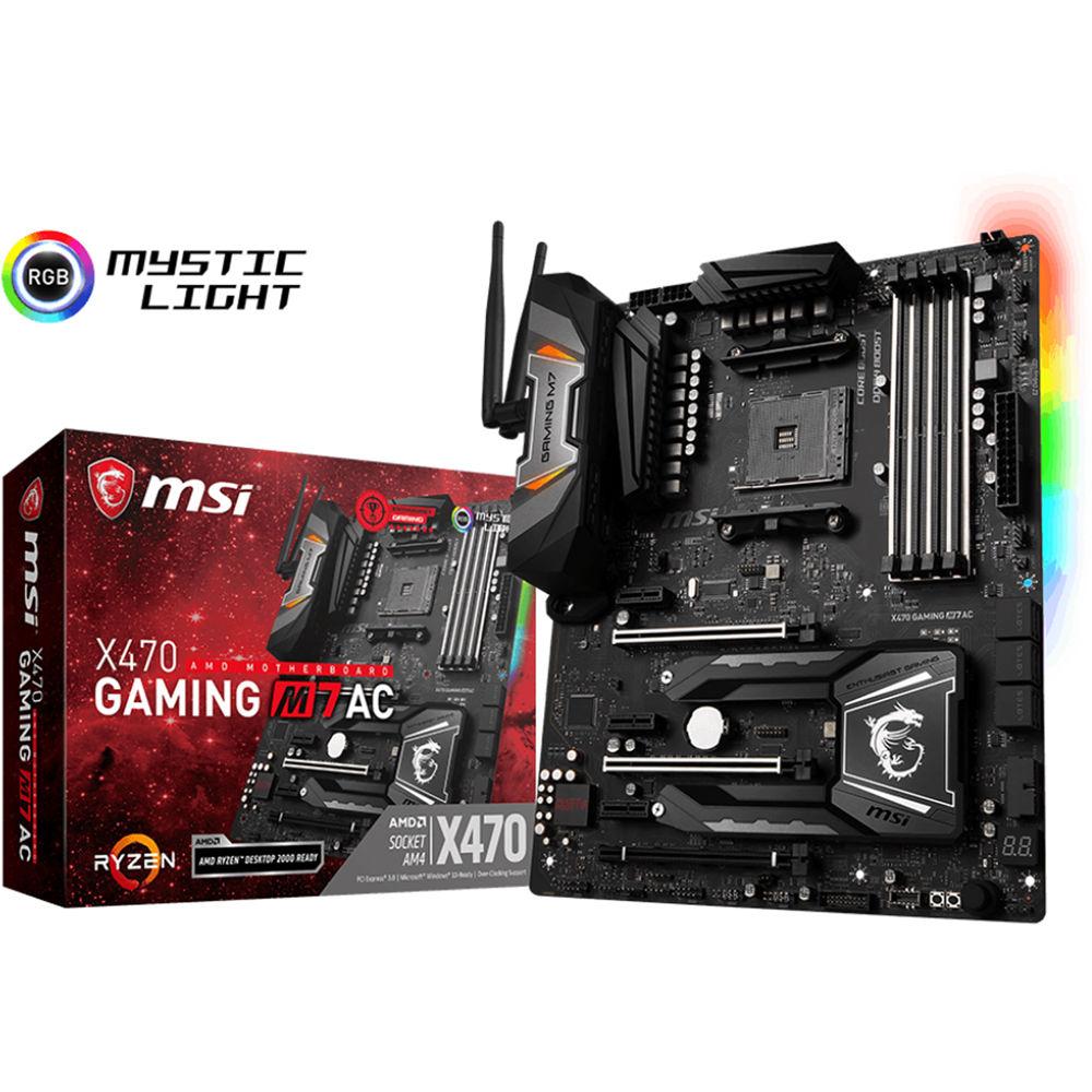 MSI X470 Gaming M7 AC AM4 ATX Motherboard