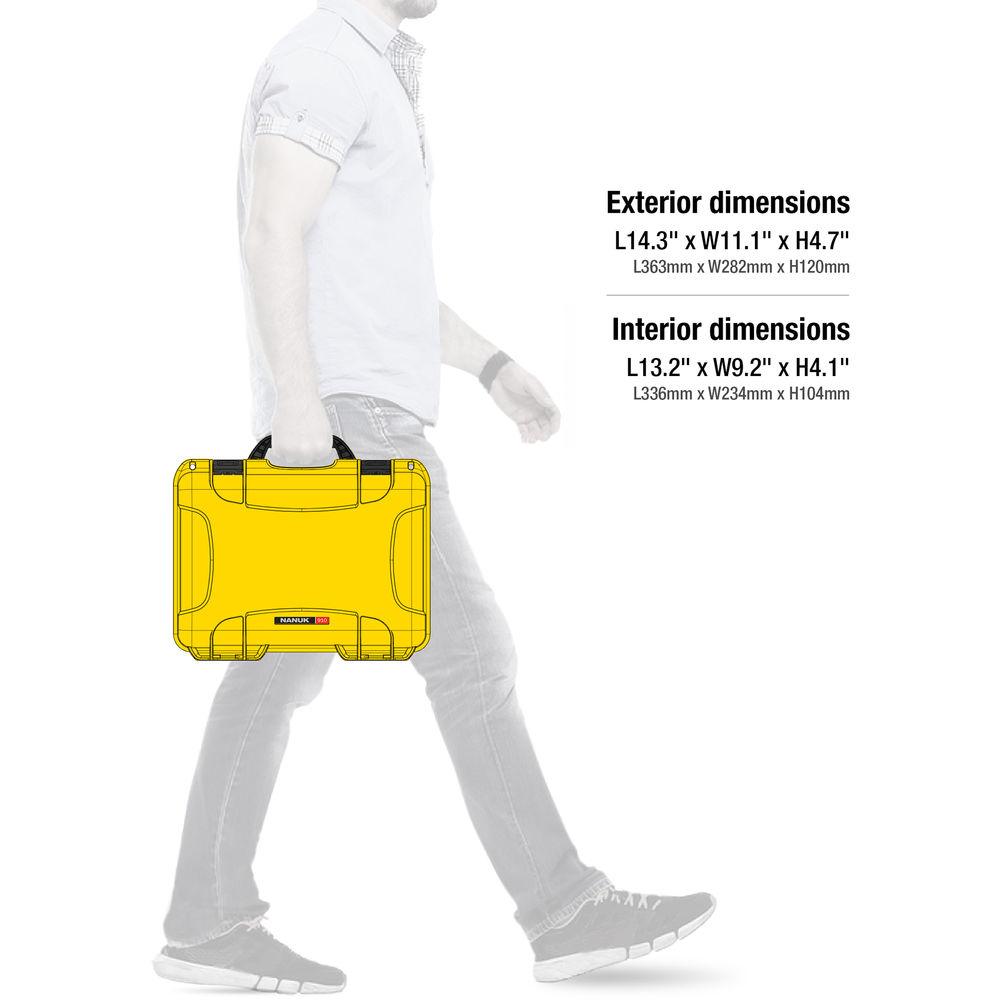 Nanuk 910 Waterproof Hard Case with Insert for DJI Mavic Air