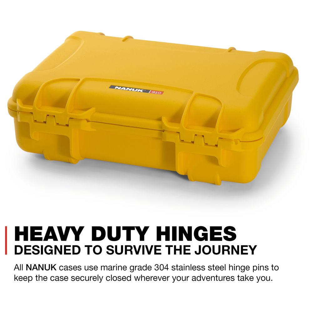 Nanuk 910 Waterproof Hard Case with Insert for DJI Mavic Air