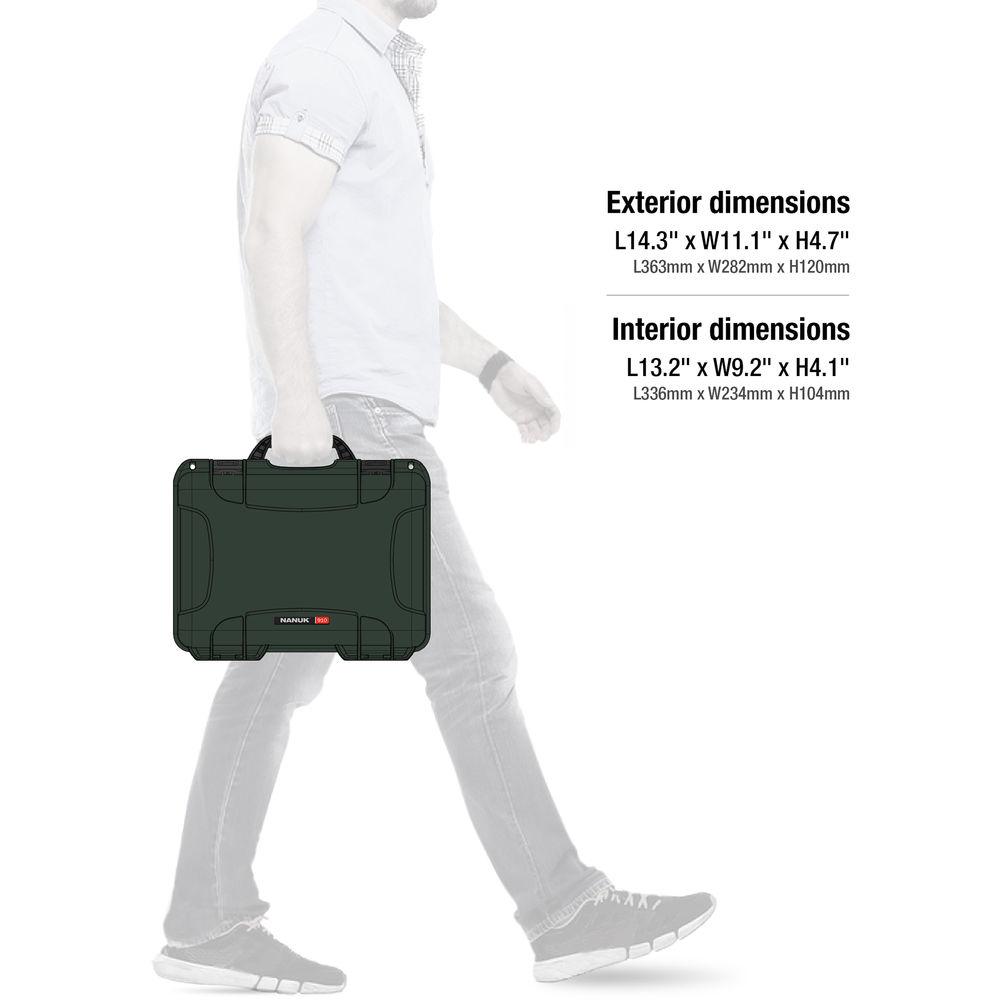 Nanuk 910 Waterproof Hard Case with Insert for DJI Mavic Air