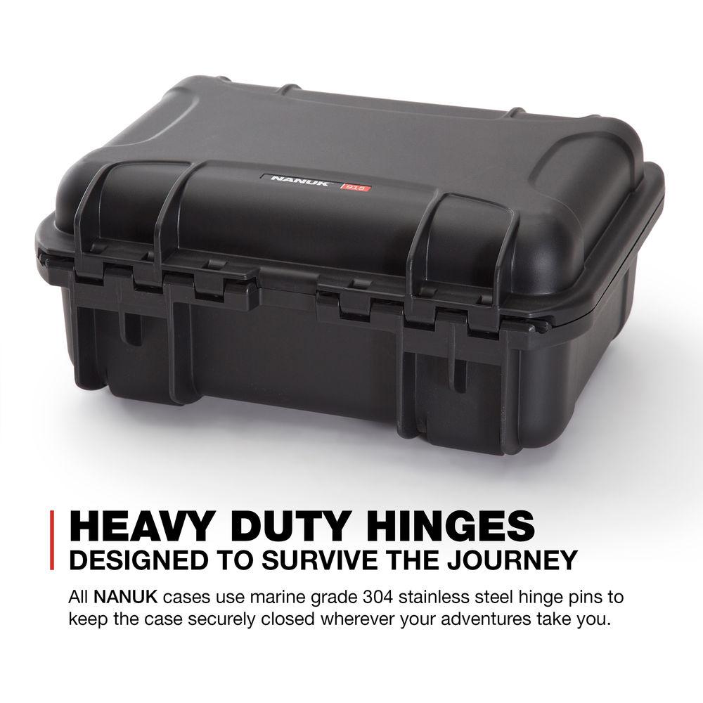 Nanuk 915 Waterproof Hard Case with Insert for DJI Mavic Air Fly More Combo