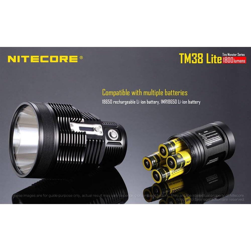 Nitecore TM38 Lite Rechargeable LED Searchlight