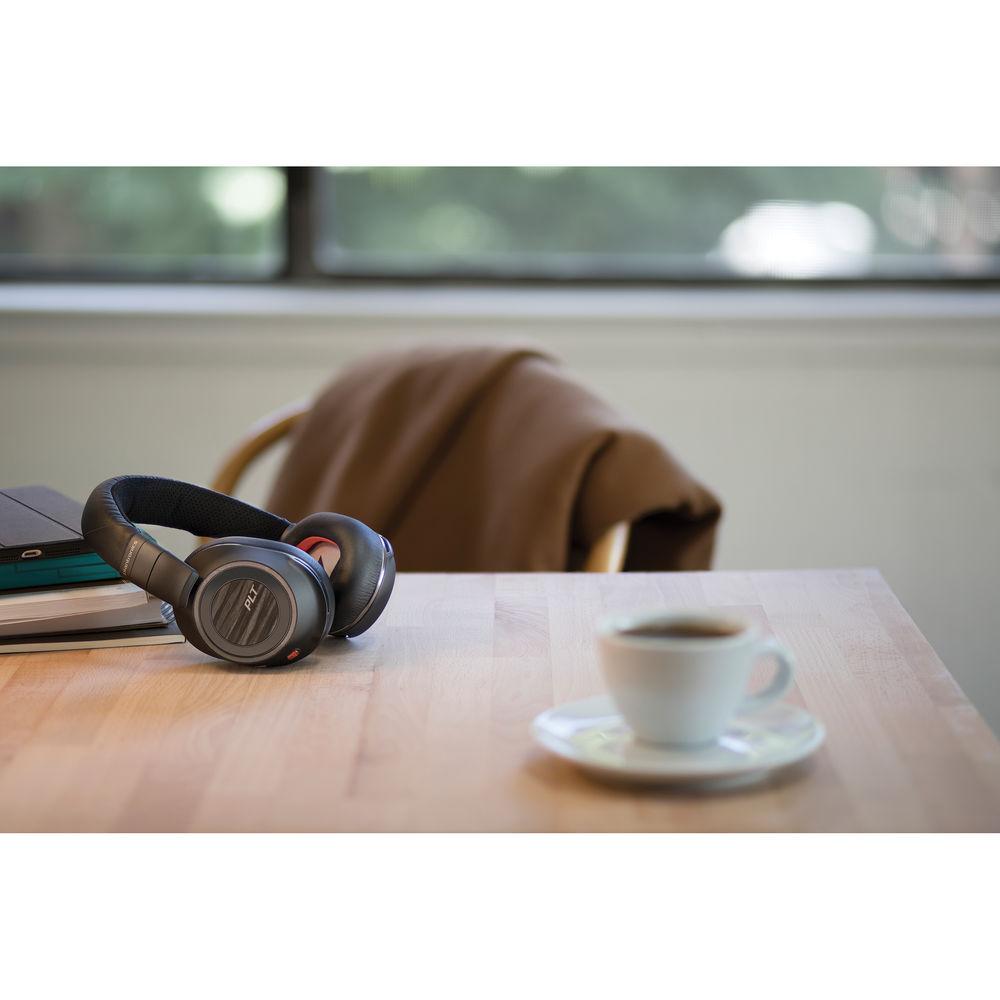 Plantronics Voyager 8200 UC Bluetooth Headset with USB Type-A Adapter