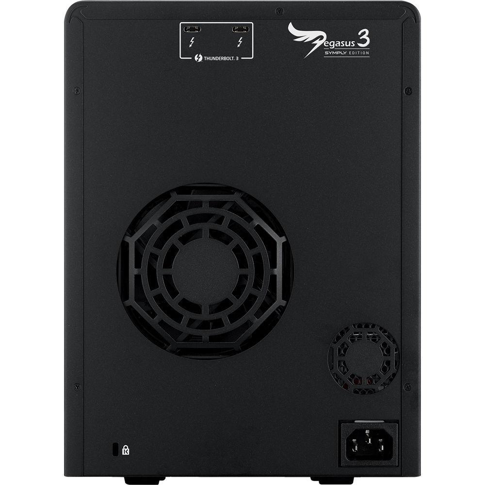 Promise Technology Pegasus3 R6 Mac Edition 36TB 6-Bay Thunderbolt 3 RAID Array