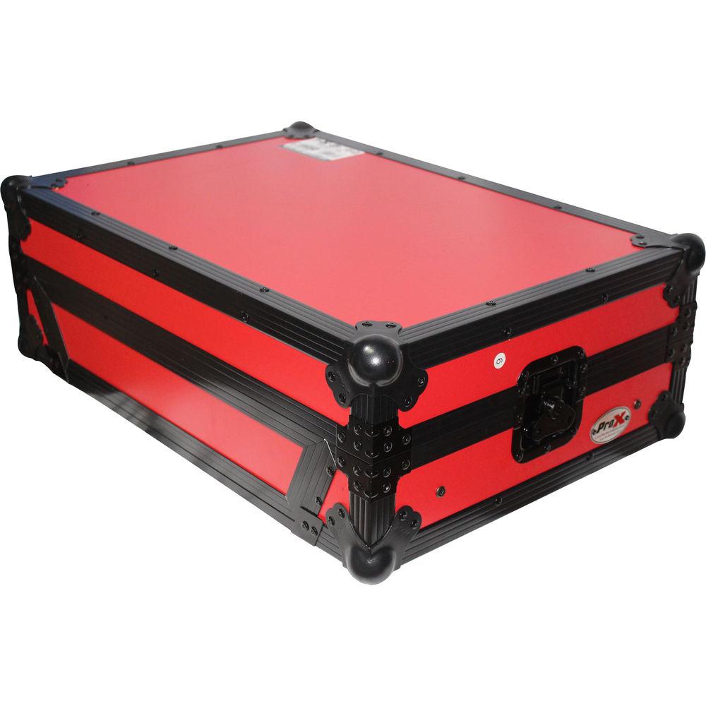ProX XS-NS6IILT Flight Case with Sliding Laptop Shelf for Numark NS6II DJ Controller