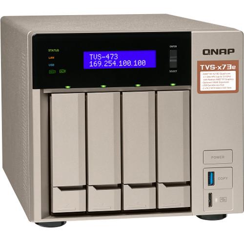 QNAP TVS-473E-8G 4-Bay NAS Server
