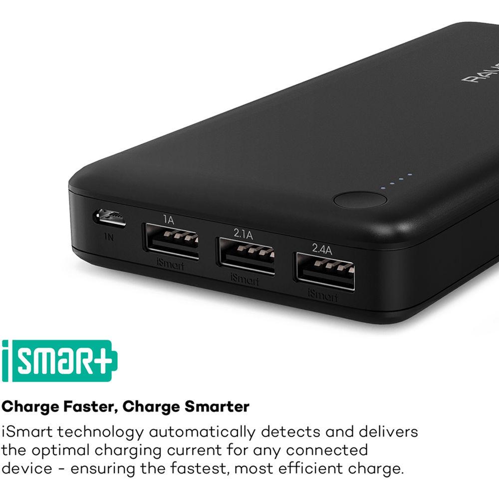 RAVPower Xtreme 26,800mAh 3-Port Portable Power Pack