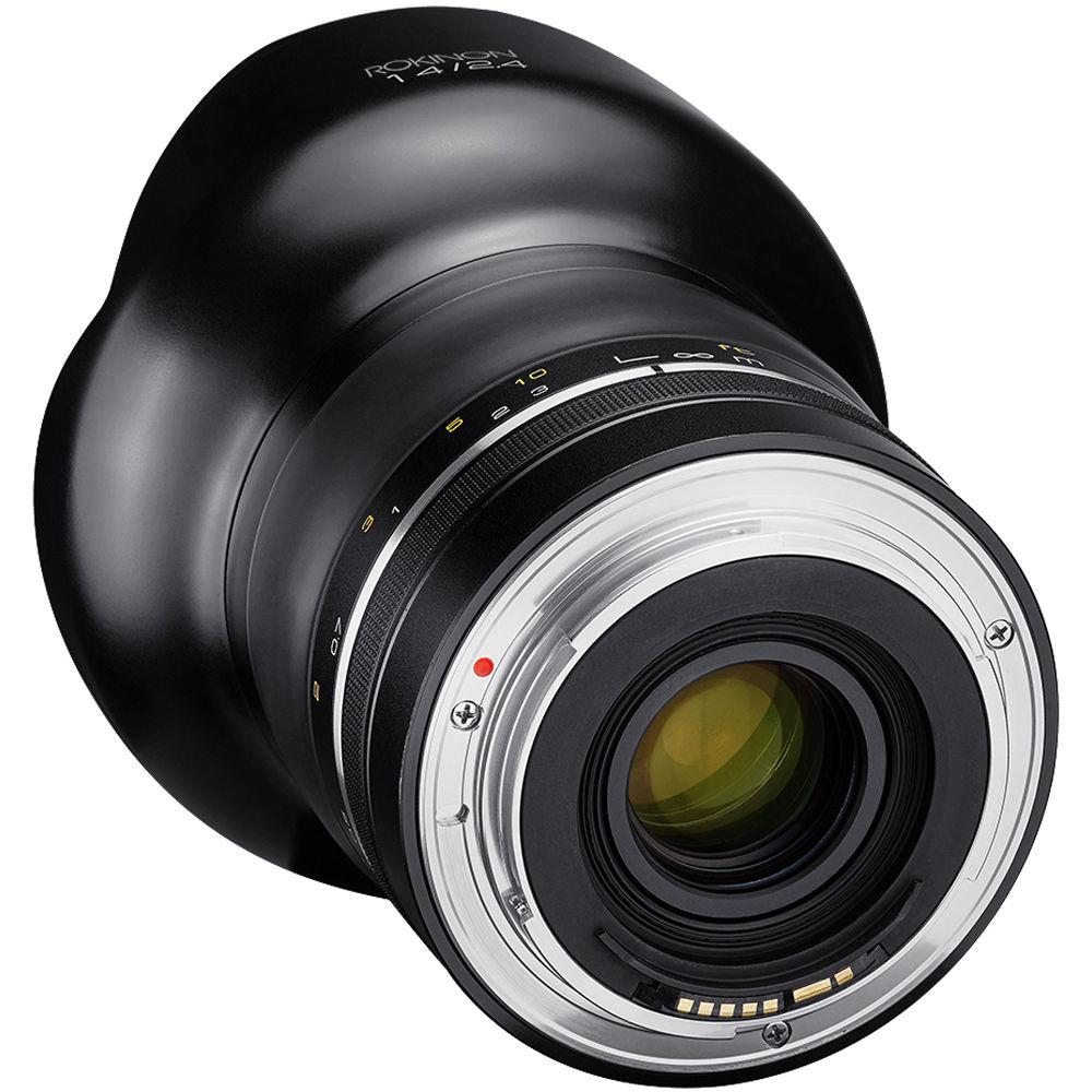 Rokinon SP 14mm f 2.4 Lens for Canon EF