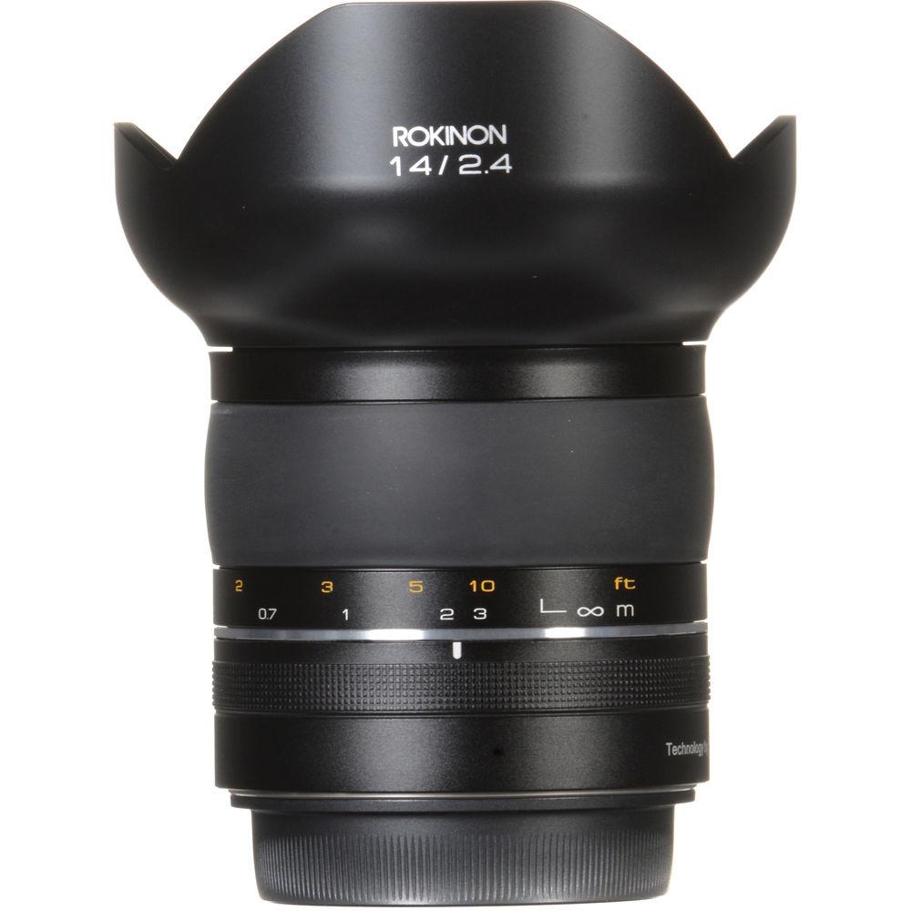 Rokinon SP 14mm f 2.4 Lens for Canon EF