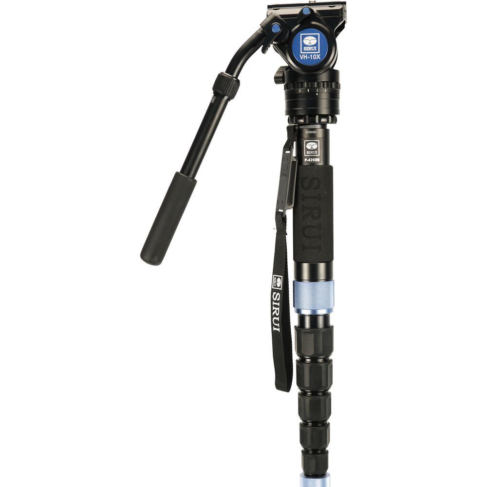 Sirui P-426SR Photo Video Monopod with VH-10X Head
