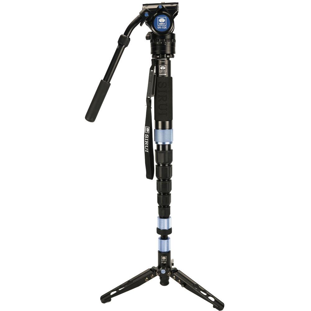 Sirui P-426SR Photo Video Monopod with VH-10X Head