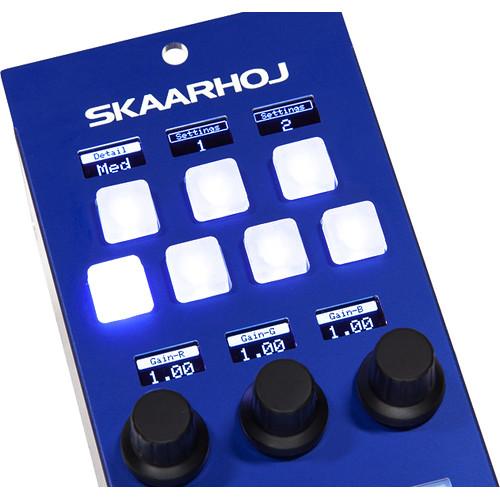 SKAARHOJ RCP Mini Panel with Multi-Turn Dial