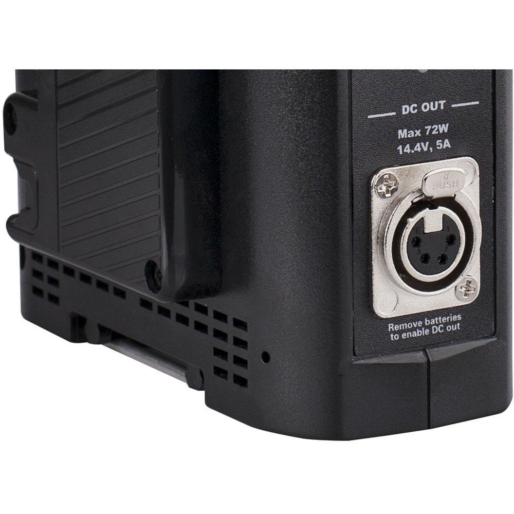 SWIT 2-Channel Simultaneous Charger for V-Mount Batteries