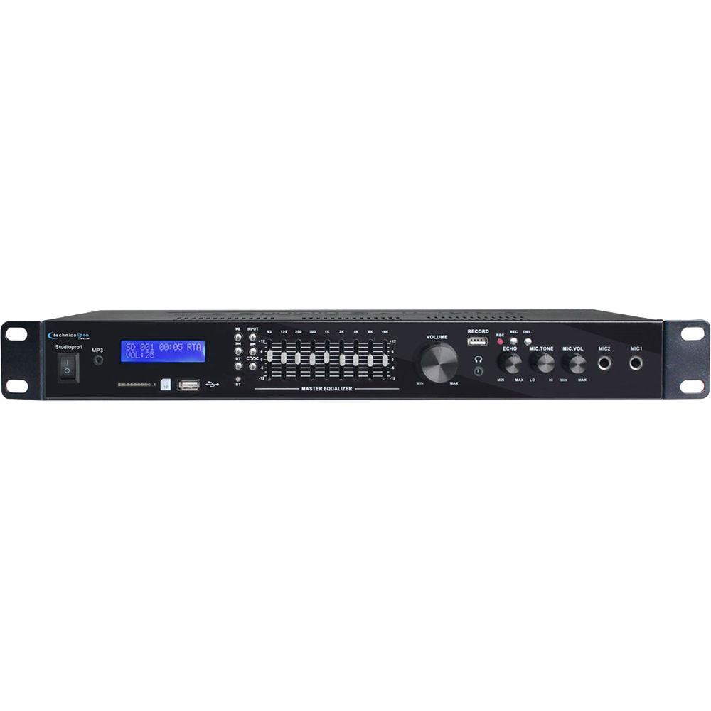 Technical Pro STUDIOPRO1 Rack-Mountable USB SD MP3 Recorder