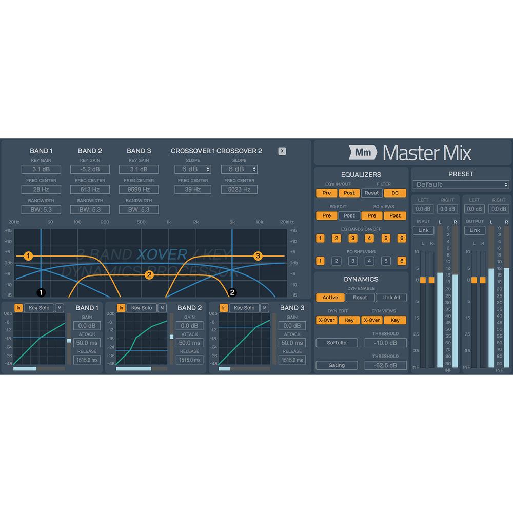 tracktion Master Mix - Stereo Mastering Plug-In