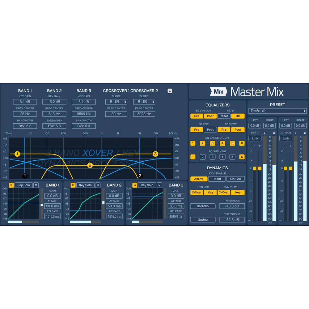 tracktion Master Mix - Stereo Mastering Plug-In