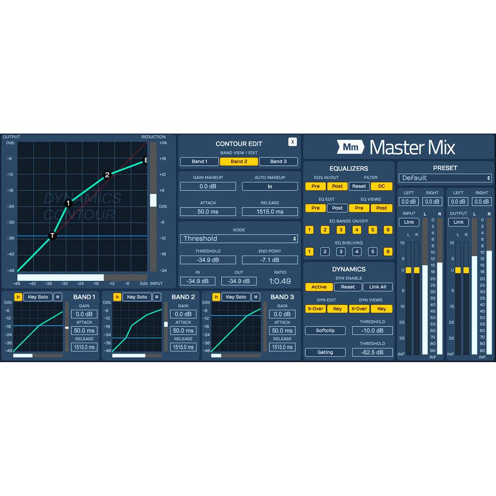 tracktion Master Mix - Stereo Mastering Plug-In