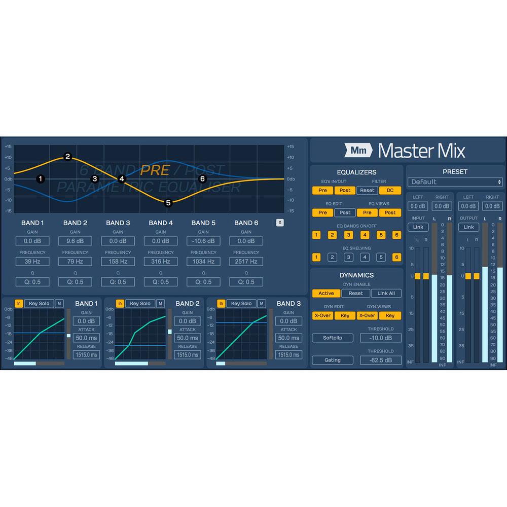 tracktion Master Mix - Stereo Mastering Plug-In