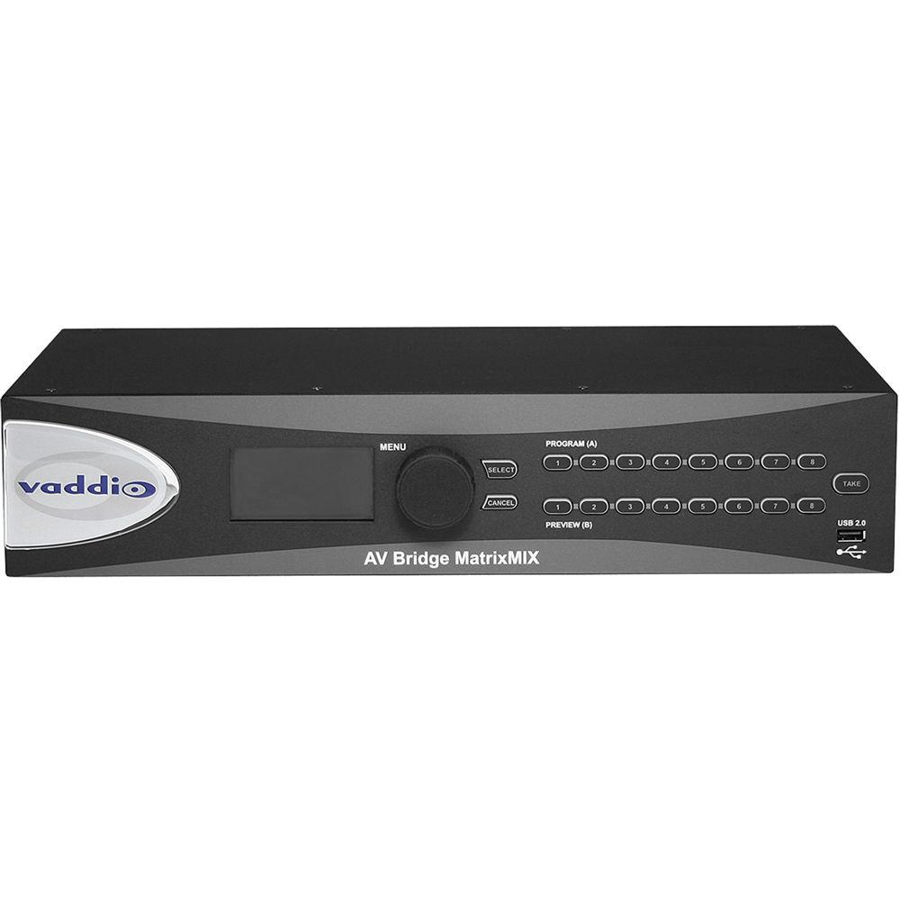 Vaddio AV Bridge MatrixMIX Production System