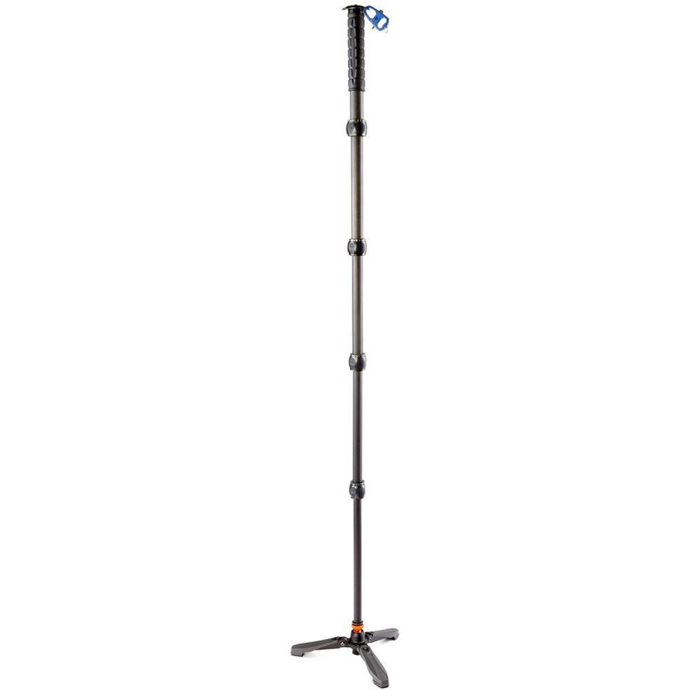 3 Legged Thing Alan Carbon Fiber Monopod with DOCZ Foot Stabilizer