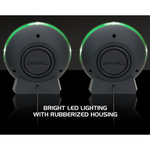 Accessory Power ENHANCE USB LED Gaming Speakers