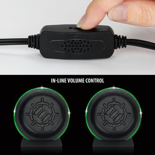 Accessory Power ENHANCE USB LED Gaming Speakers