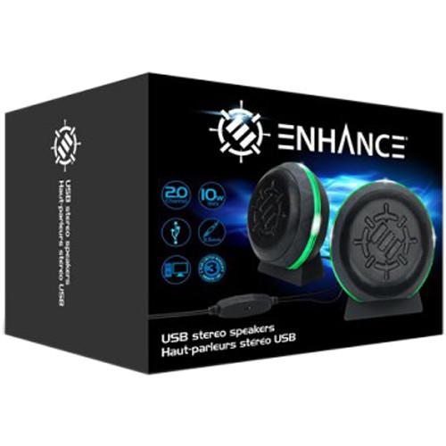 Accessory Power ENHANCE USB LED Gaming Speakers