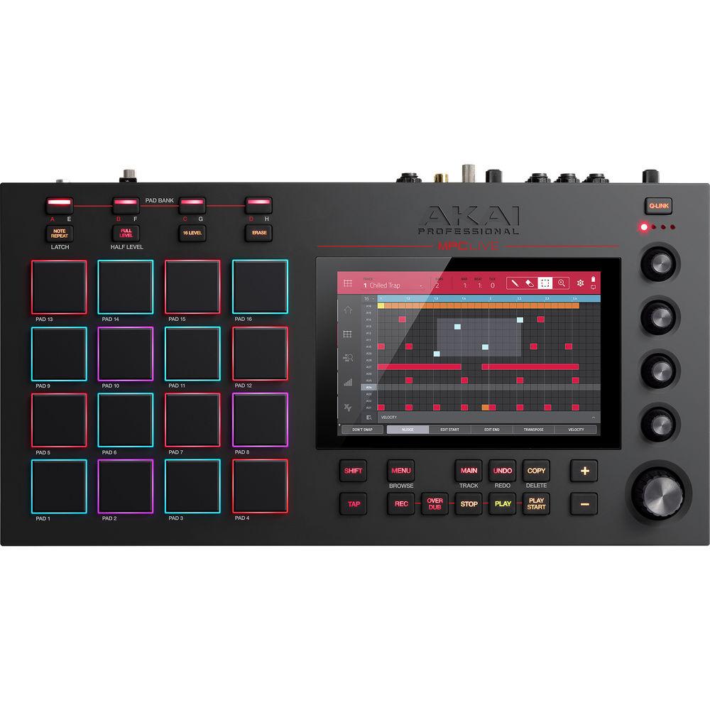 Akai Professional MPC Live - Standalone Music Production Center with Sampler and Sequencer