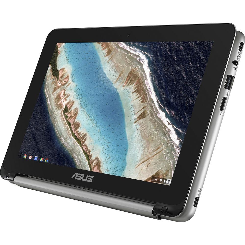 ASUS 10.1" C101PA-DB02 Multi-Touch 2-in-1 Chromebook Flip