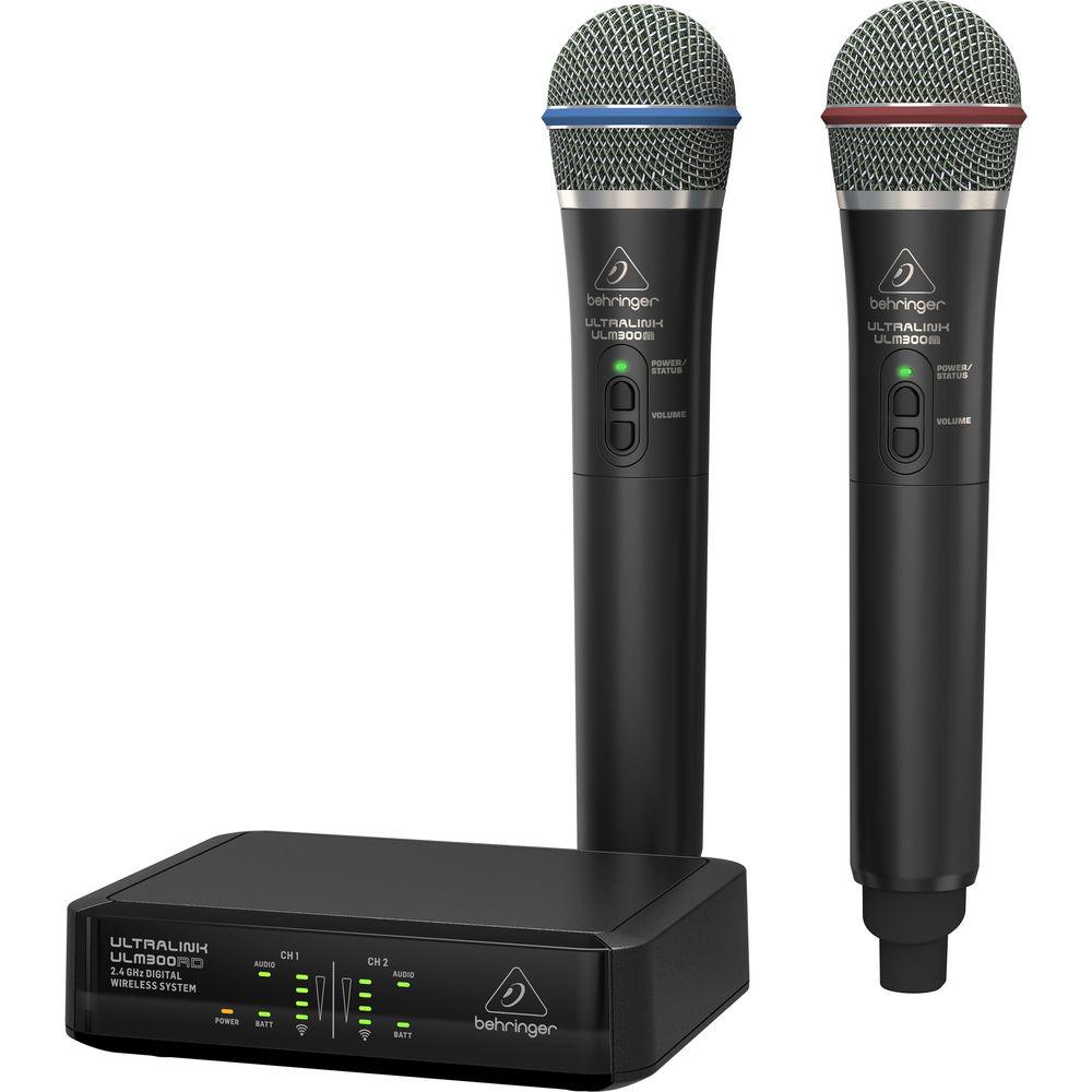 Behringer ULTRALINK ULM302MIC 2.4 GHz Wireless Microphone System