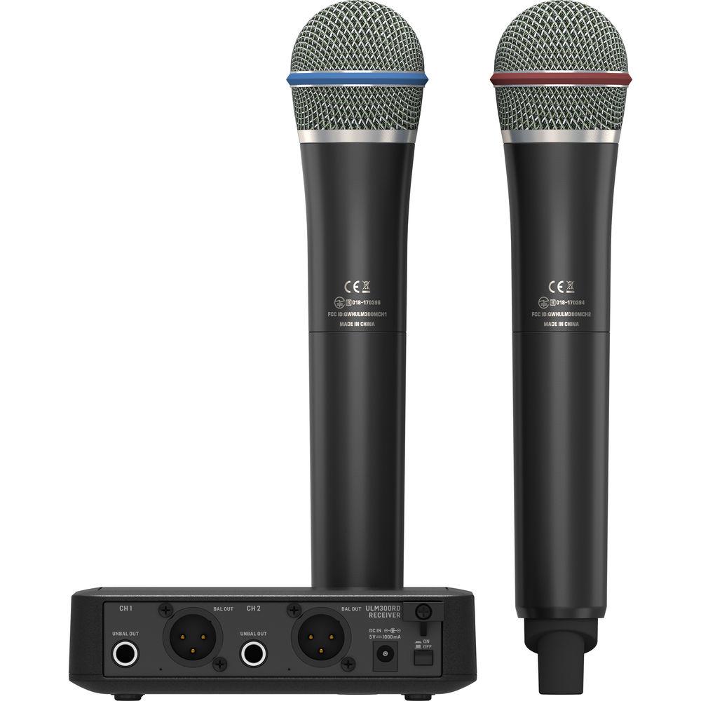 Behringer ULTRALINK ULM302MIC 2.4 GHz Wireless Microphone System