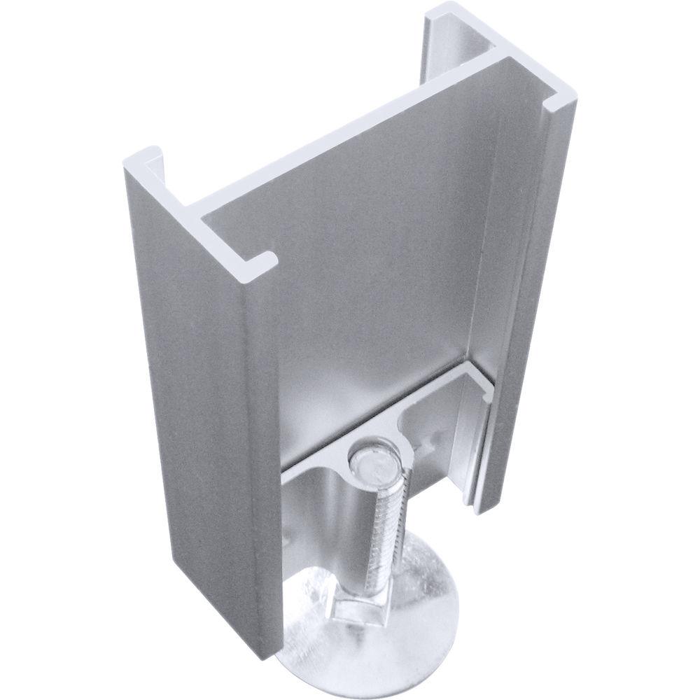 Best Rite 2-Way Straight Connector with Adjustable Leg for Standard Modular Panels