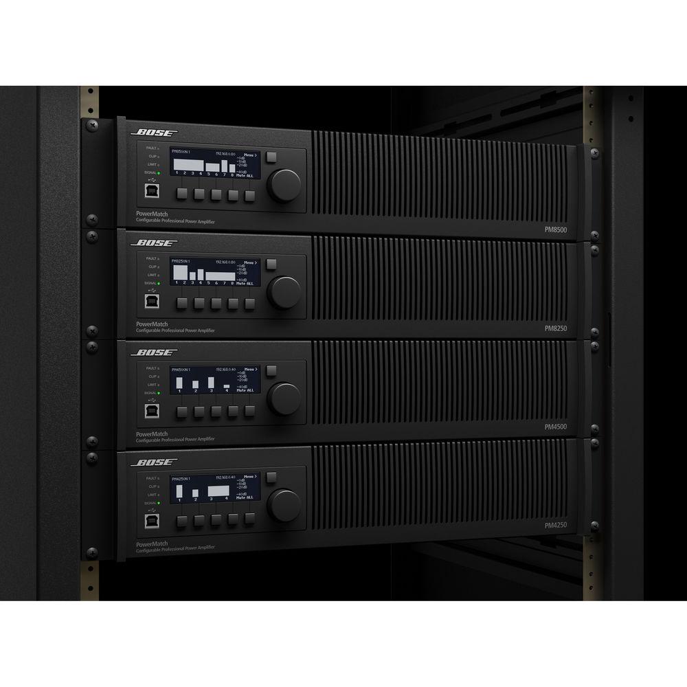 Bose Professional PowerMatch PM4500N Power Amplifier with Ethernet Network Control