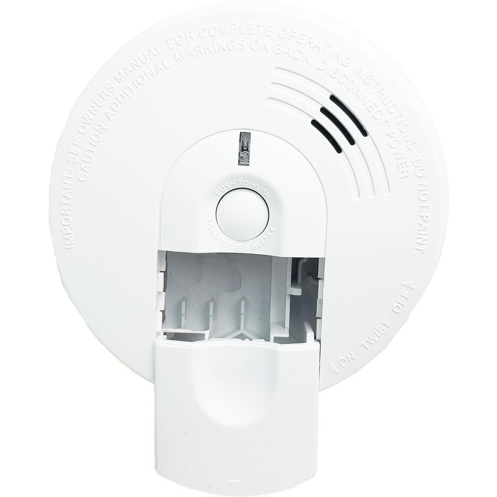 Bush Baby Stealth HD Wi-Fi Hardwired Smoke Detector with Side-View Camera