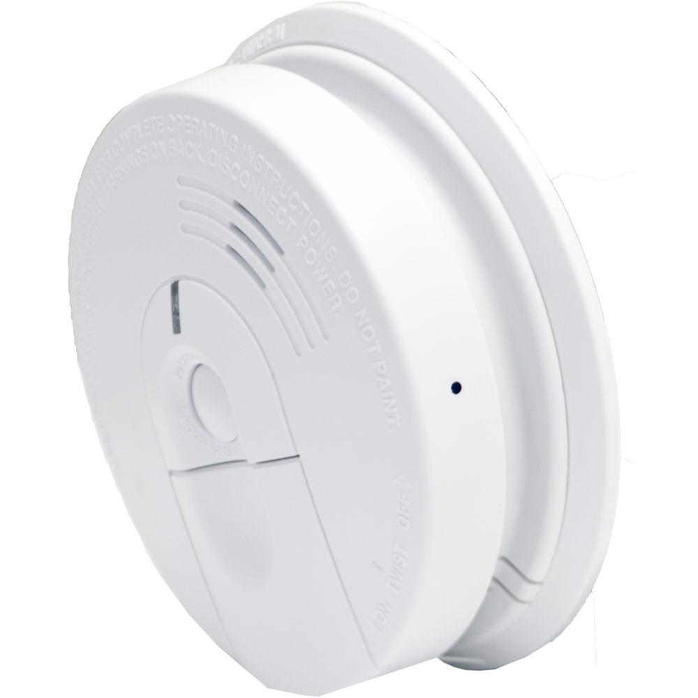 Bush Baby Stealth HD Wi-Fi Hardwired Smoke Detector with Side-View Camera