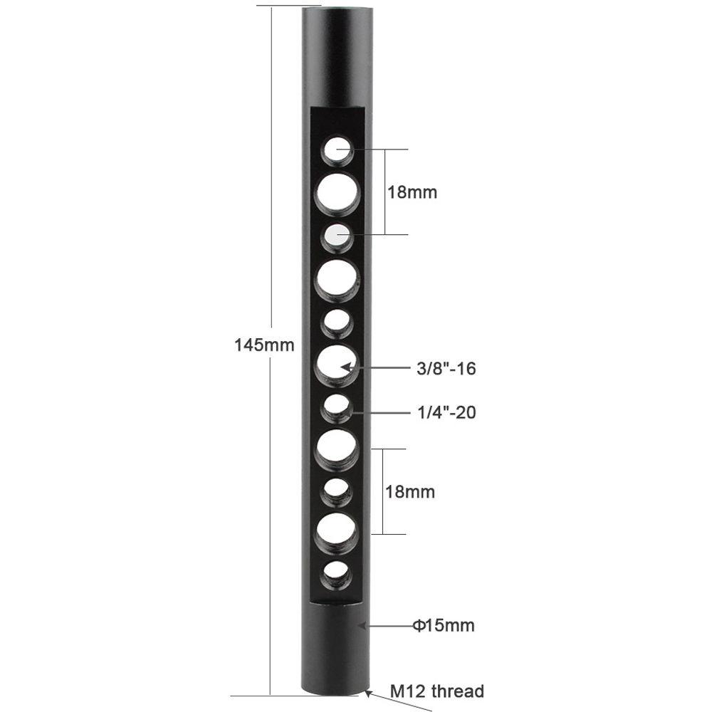 CAMVATE 15mm Side Cheese Rod