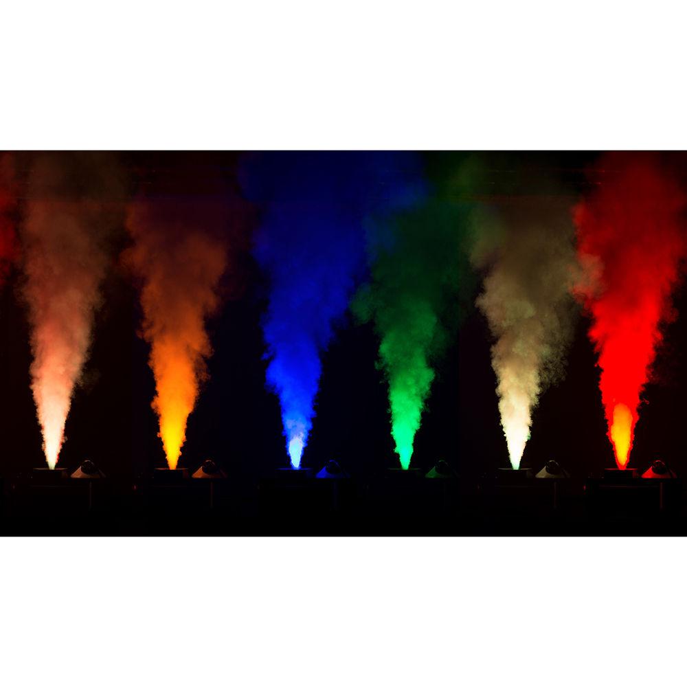 CHAUVET DJ Geyser P5 RGBA UV LED Pyrotechnic-Like Effect Fog Machine