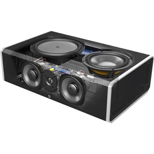 Definitive Technology CS9080 Three-Way Center Channel Speaker with Integrated 8" Powered Woofer and 10" Bass Radiator