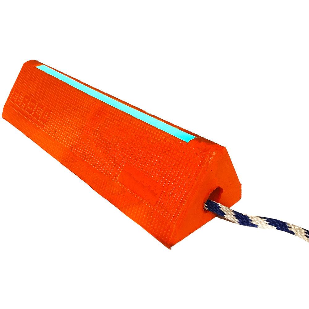 Elasco Products Aircraft Chock with Glow & Reflectors