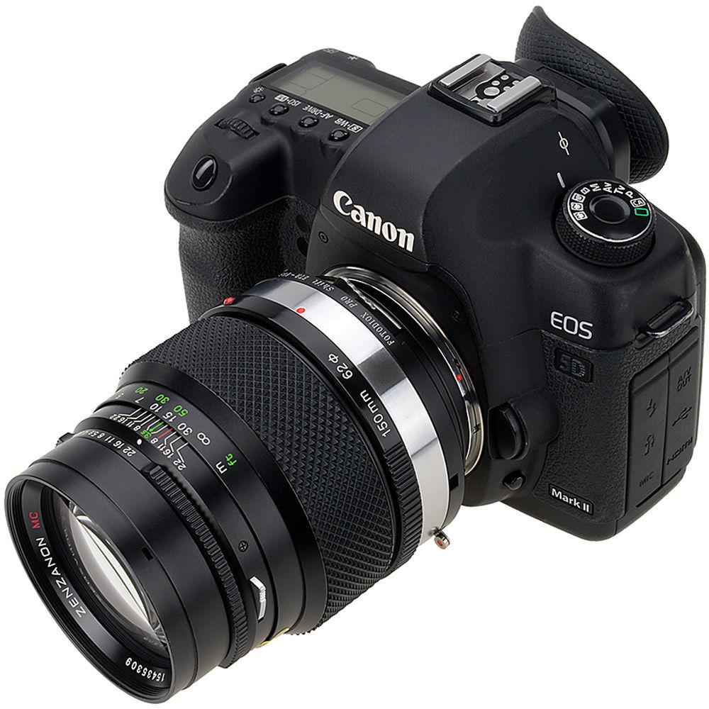 FotodioX Pro Shift Mount Adapter for Bronica ETR Lens to Canon EOS Camera