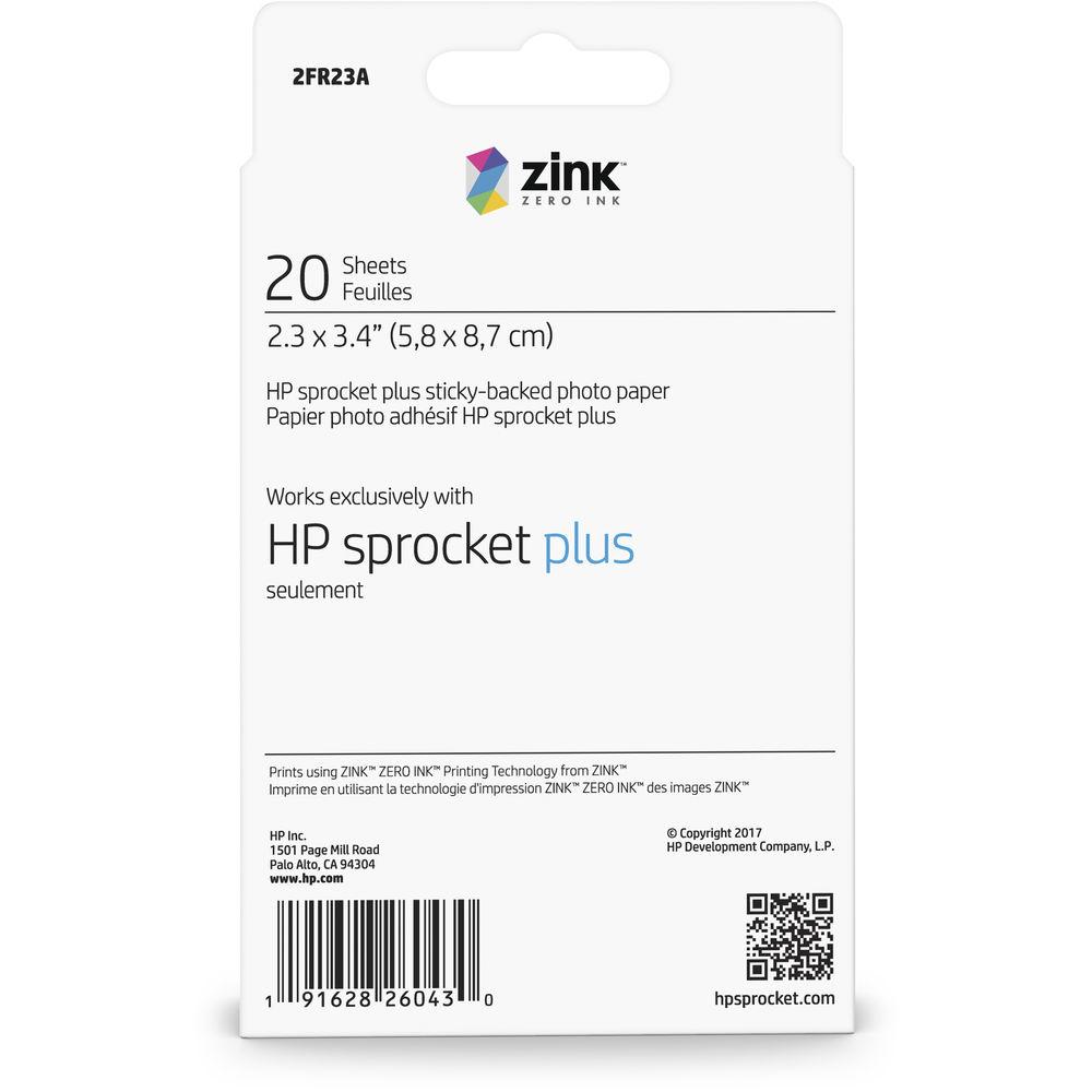 HP Sprocket Plus Photo Paper