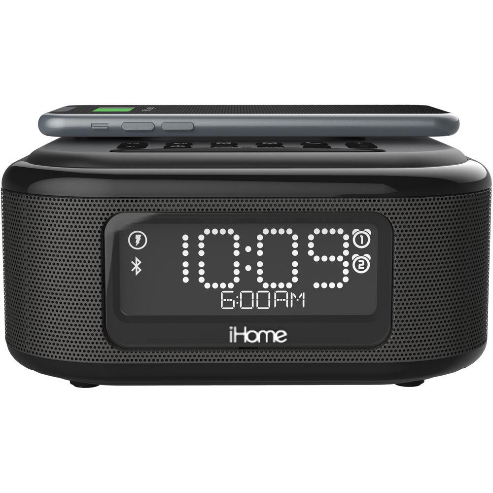 iHome iBTW23 Dual-Alarm Bluetooth Clock